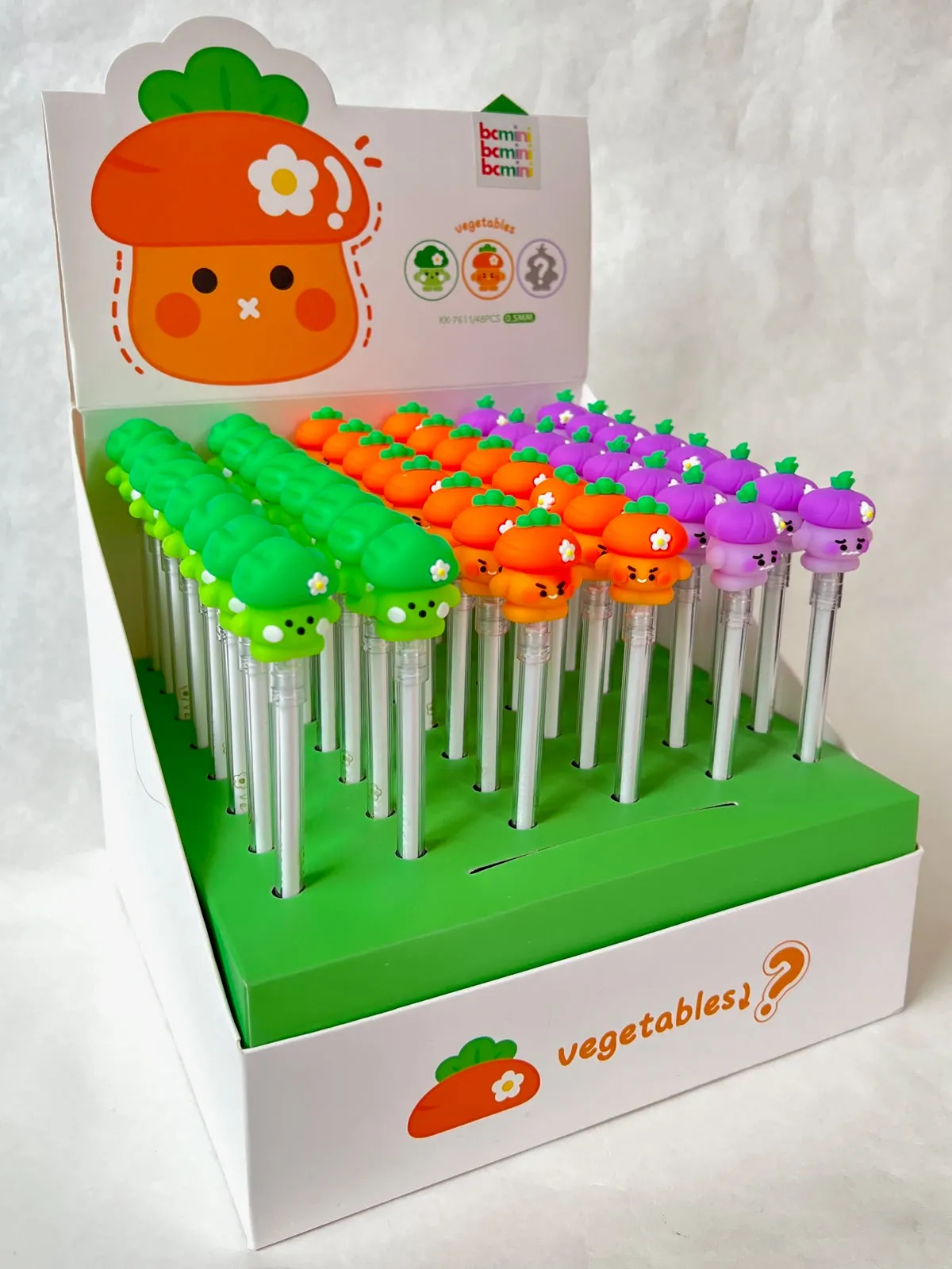 22506 VEGETABLE BUDDY GEL PEN-48