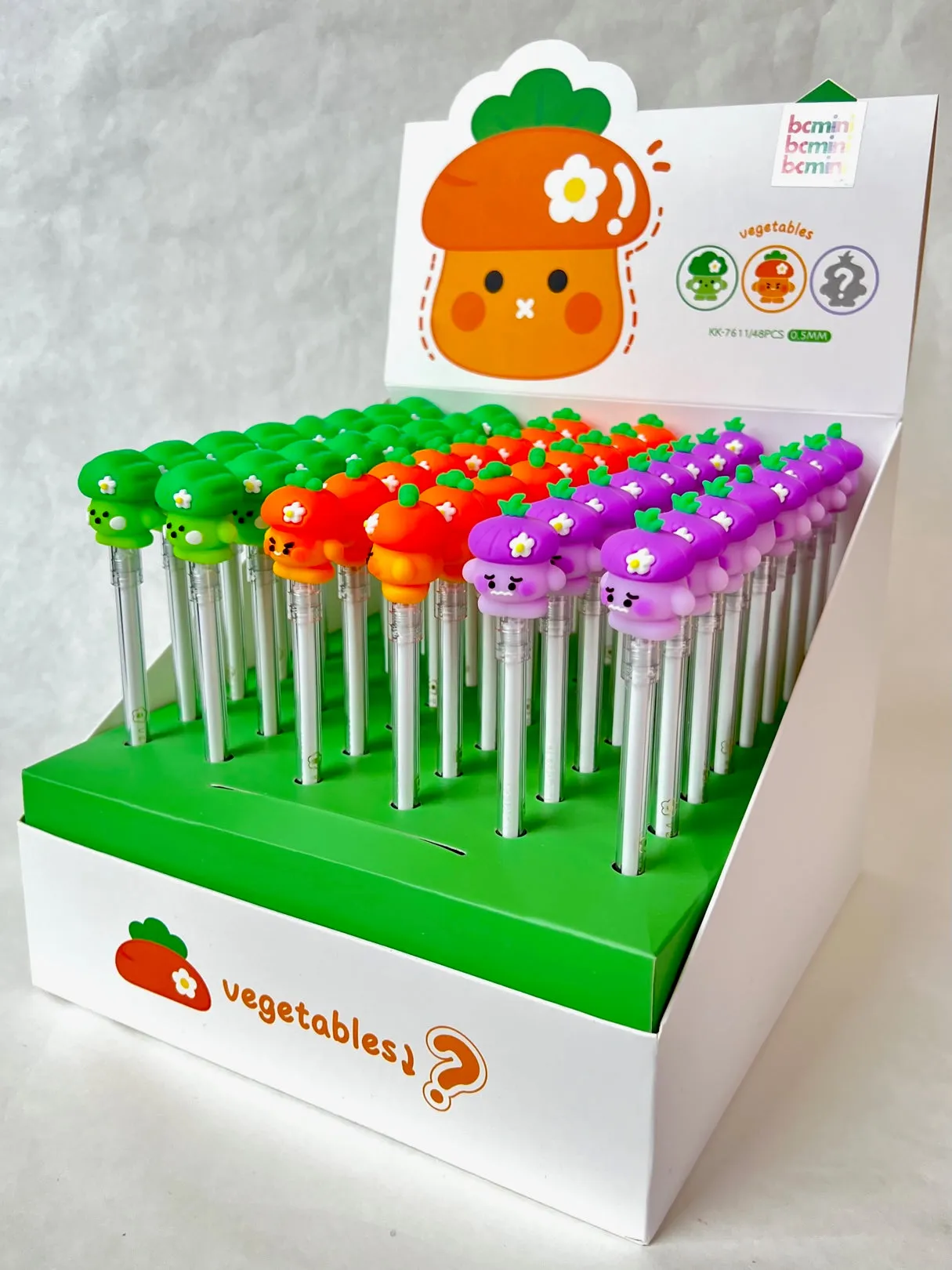 22506 VEGETABLE BUDDY GEL PEN-48