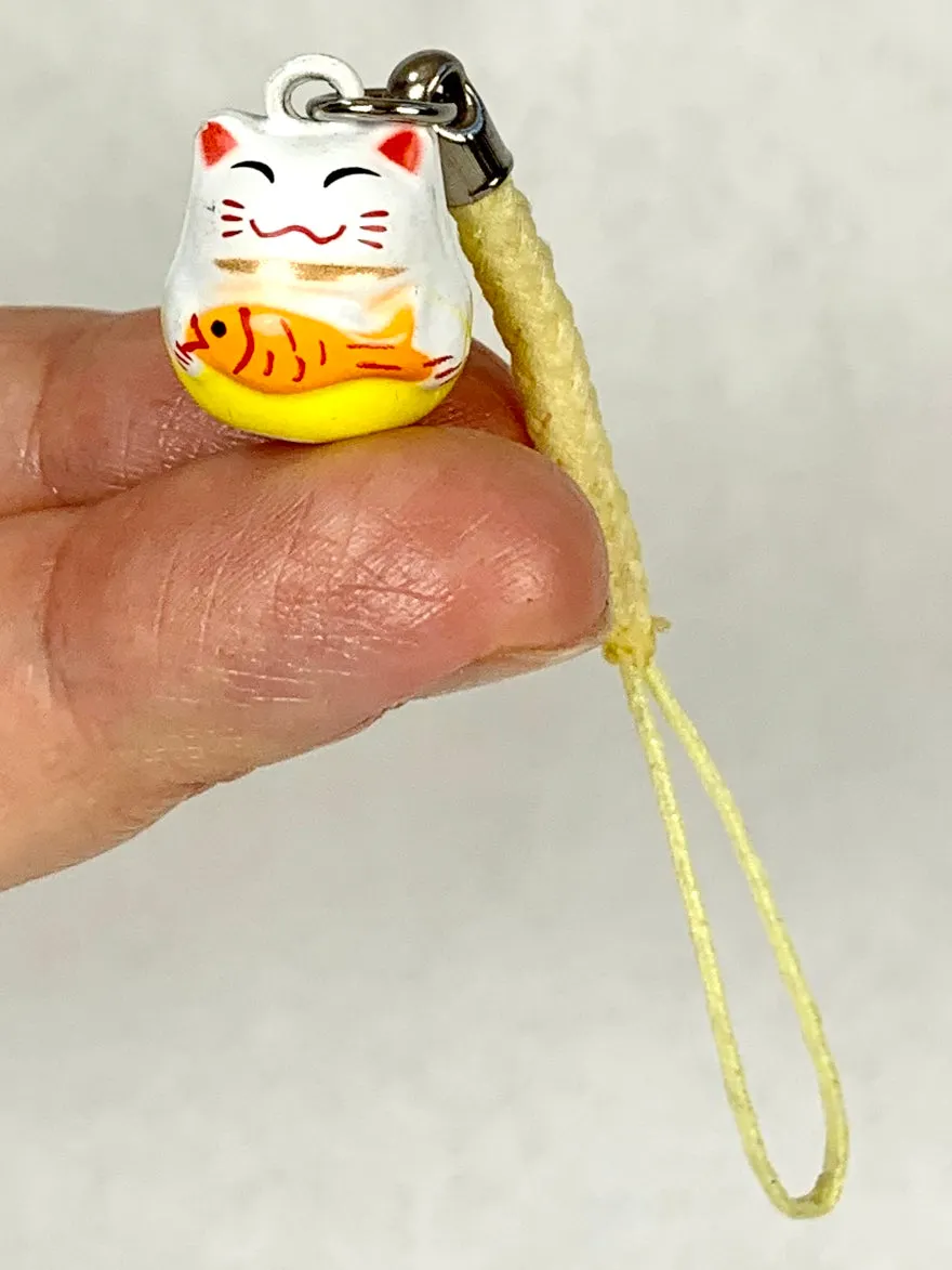 70587 CAT WITH FISH BELL-10