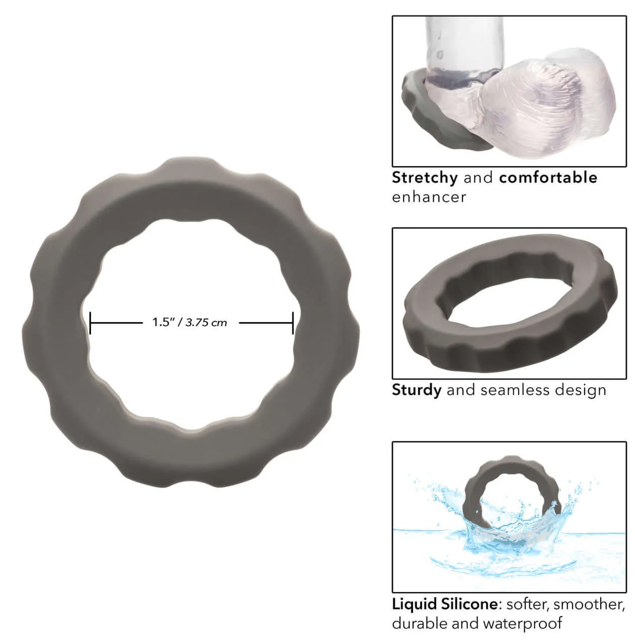 Alpha Liquid Silicone Erection Ring