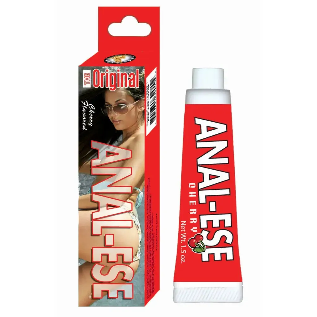 Anal-Ese Desensitizing Lubricant Cherry 1.5oz.