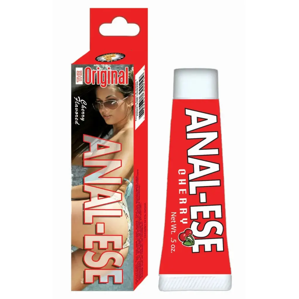 Anal-Ese Desensitizing Lubricant Cherry 1.5oz.