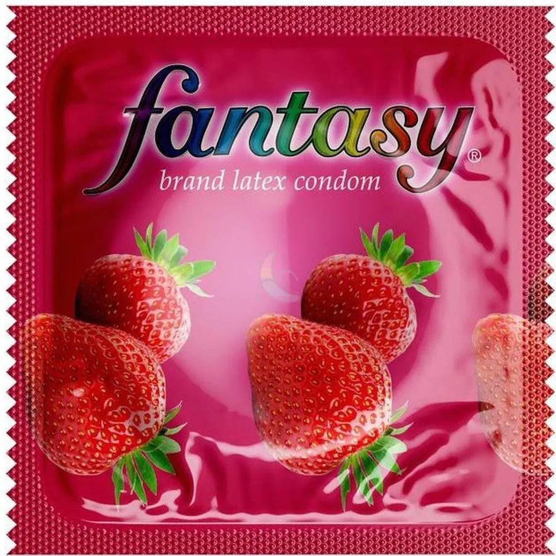 Assorted Flavored Fantasy Condoms 🍇  🍓 🍦