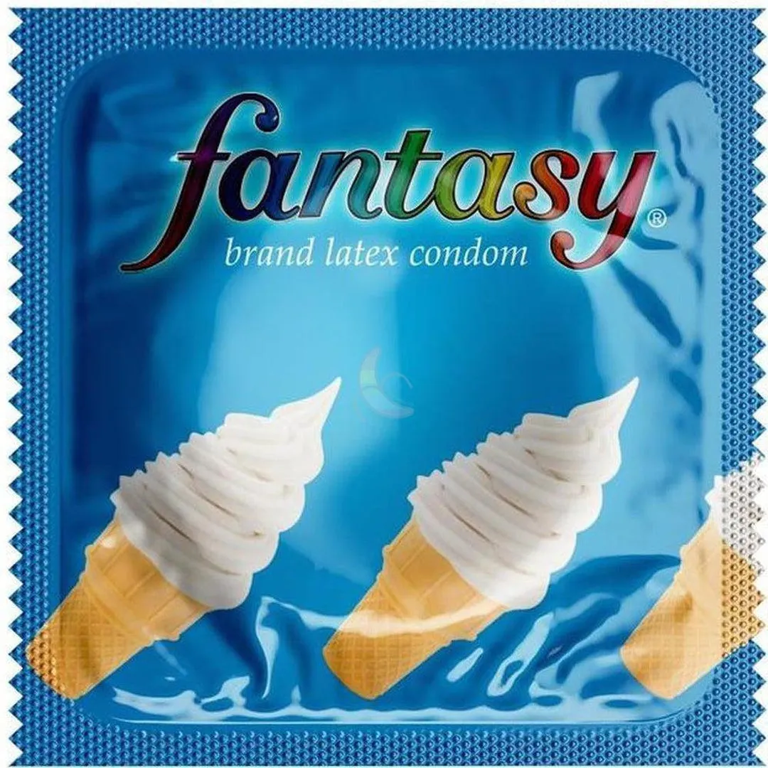 Assorted Flavored Fantasy Condoms 🍇  🍓 🍦