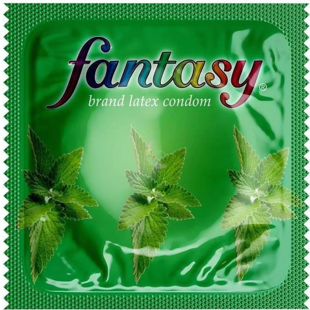 Assorted Flavored Fantasy Condoms 🍇  🍓 🍦