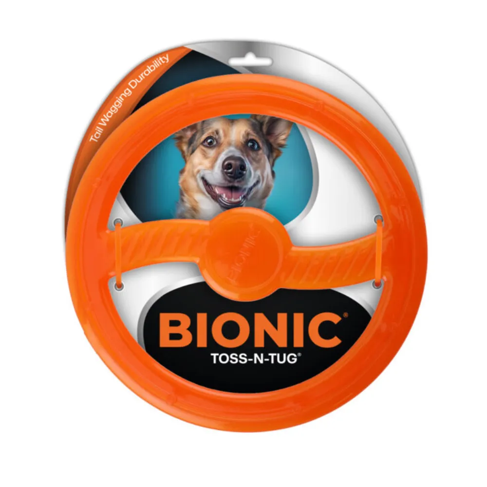 Bionic Toss and Tug Dog Toy