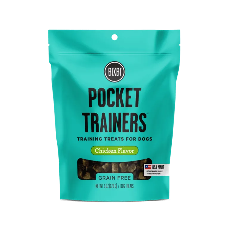 Bixbi Pocket Trainers - Chicken Treats for Dogs