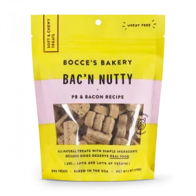 Bocce's Bakery Every Day Bac'n Nutty Soft & Chewy Dog Treats