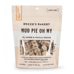 Bocce's Bakery Every Day Mud Pie Oh My Soft & Chewy Dog Treats