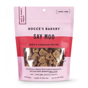 Bocce's Bakery Every Day Say Moooo Soft & Chewy Dog Treats