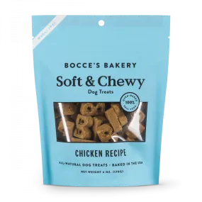 Bocce's Bakery Soft & Chewy Chicken Recipe Dog Treats