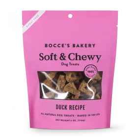 Bocce's Bakery Soft & Chewy Duck Recipe Dog Treats