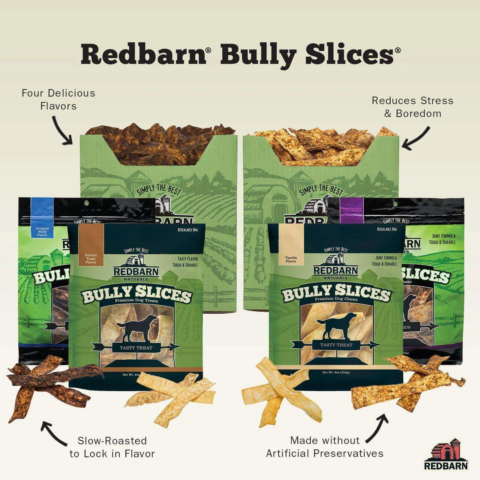 Bully Slices® Hickory BBQ Flavor