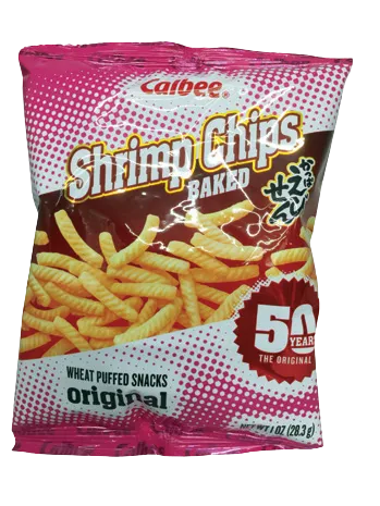 Calbee shrimp chip (s)