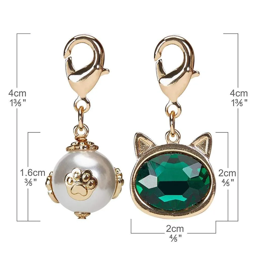 Cat Collar Accessory Set