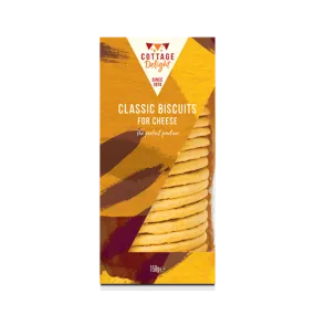 COTTAGE DELIGHT Classic Biscuits For Cheese 150g