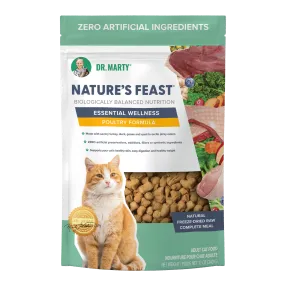 DR. MARTY Nature’s Feast Essential Wellness Poultry Freeze Dried Raw Cat Food