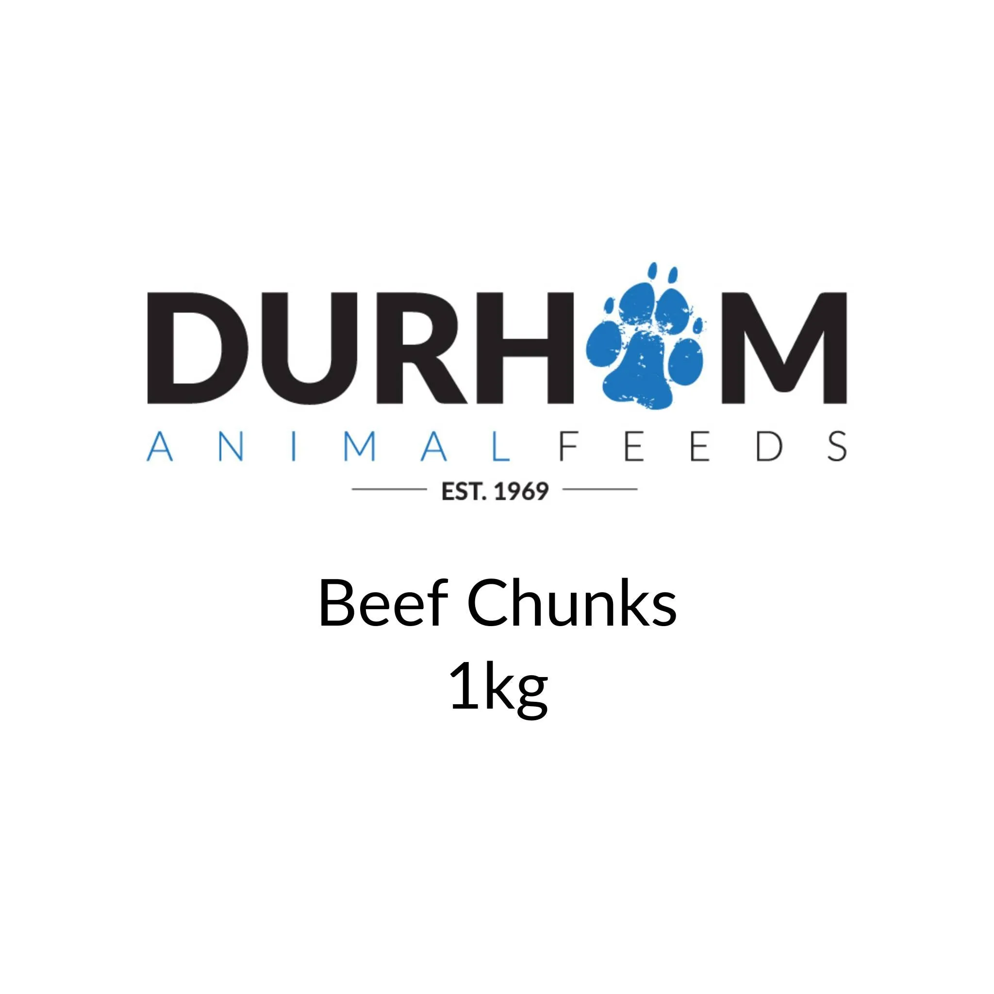 Durham Animal Feeds Frozen Beef Chunks