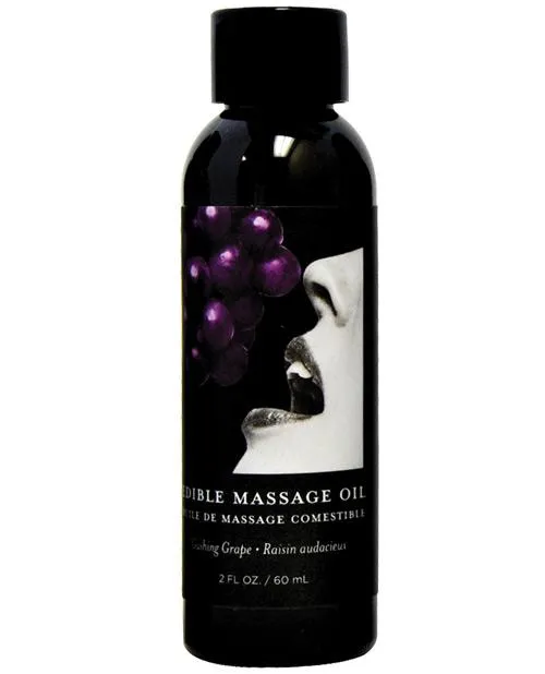 Earthly Body Edible Massage Oil - 2 Oz