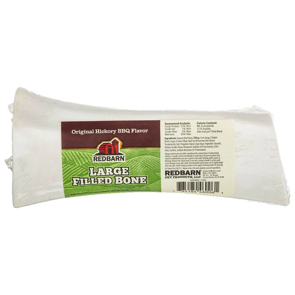 Filled Bone Hickory BBQ Flavor