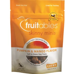 Fruitables Skinny Minis Pumpkin Mango Flavor Dog Treats