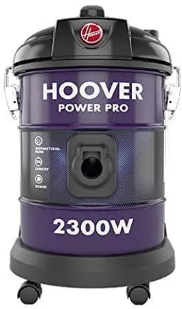 Hoover Power Pro Tank Vac Vacuum Cleaner 2300W Purple, 22L, HT85-T3-ME