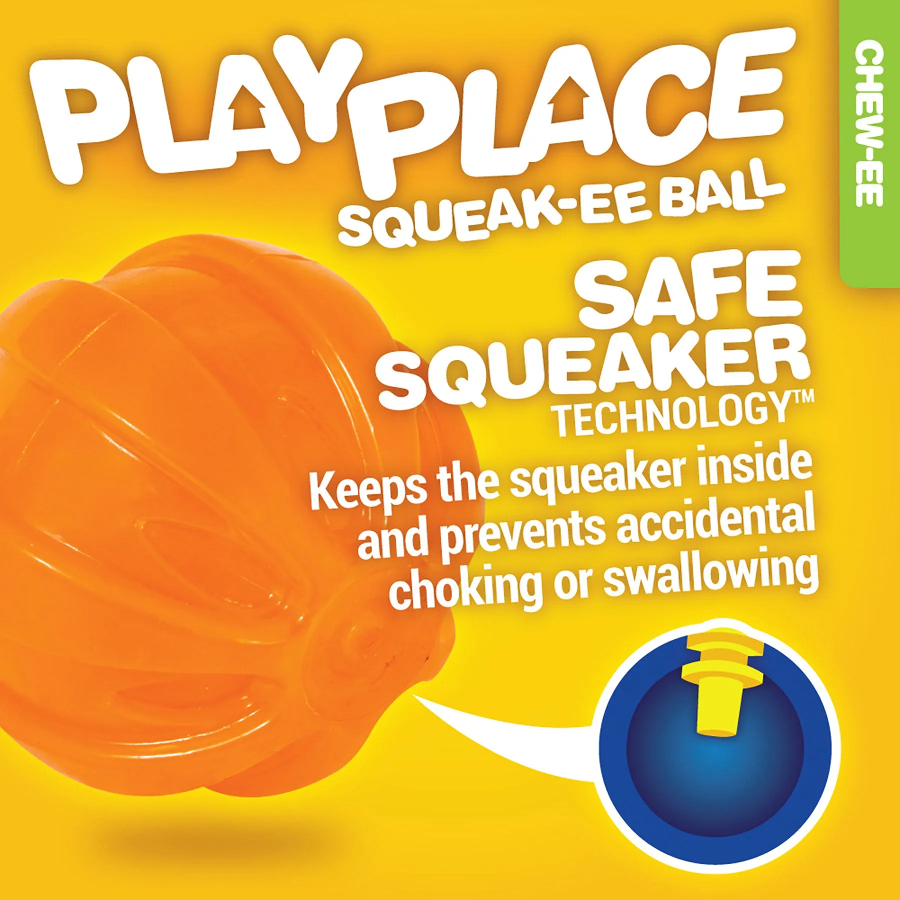 JW PlayPlace Squeaky Ball