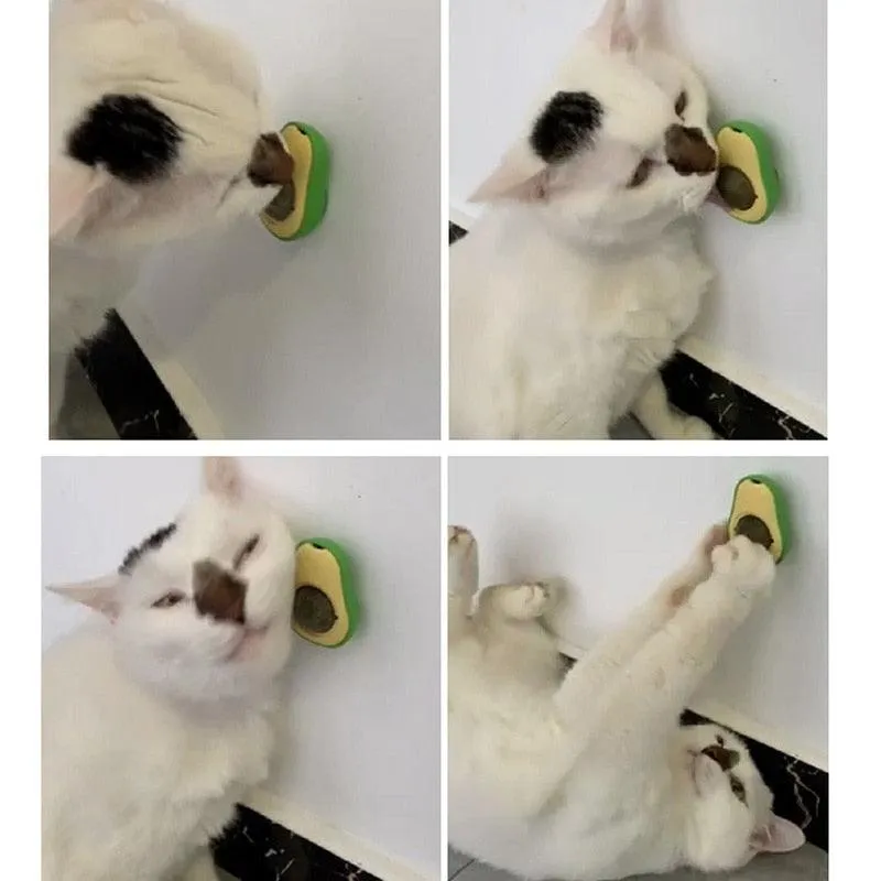 Kitty Krew Avocado Catnip Toy