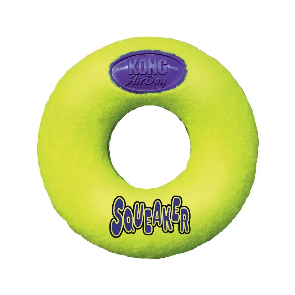 KONG® Air dog Squeaker Dog Toy (Donut)