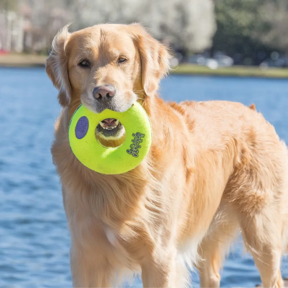 KONG® Air dog Squeaker Dog Toy (Donut)