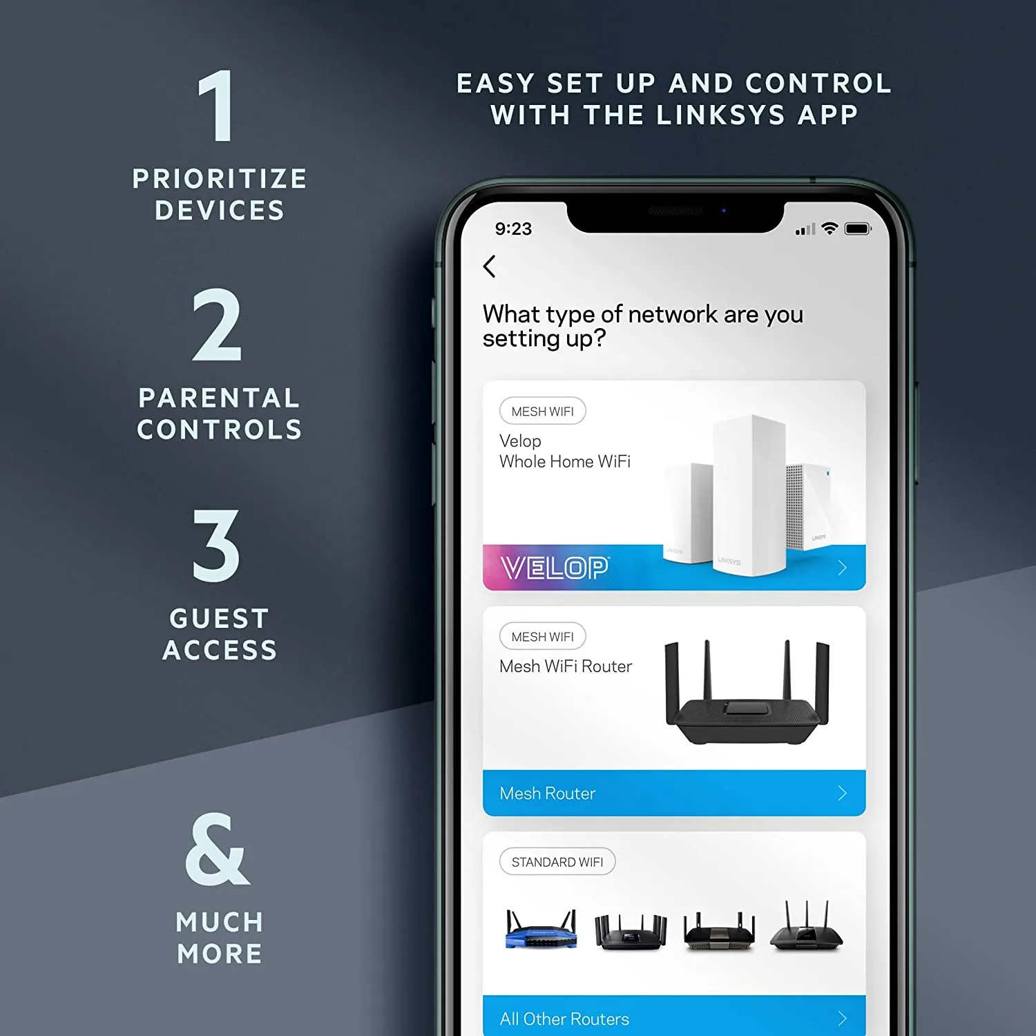 Linksys MR7350 MAX-STREAM AX1800 Wireless Router with Ethernet Cable   Wire Ties