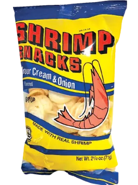 Marco Polo ‘Sour Cream & Onion’ Shrimp Snacks