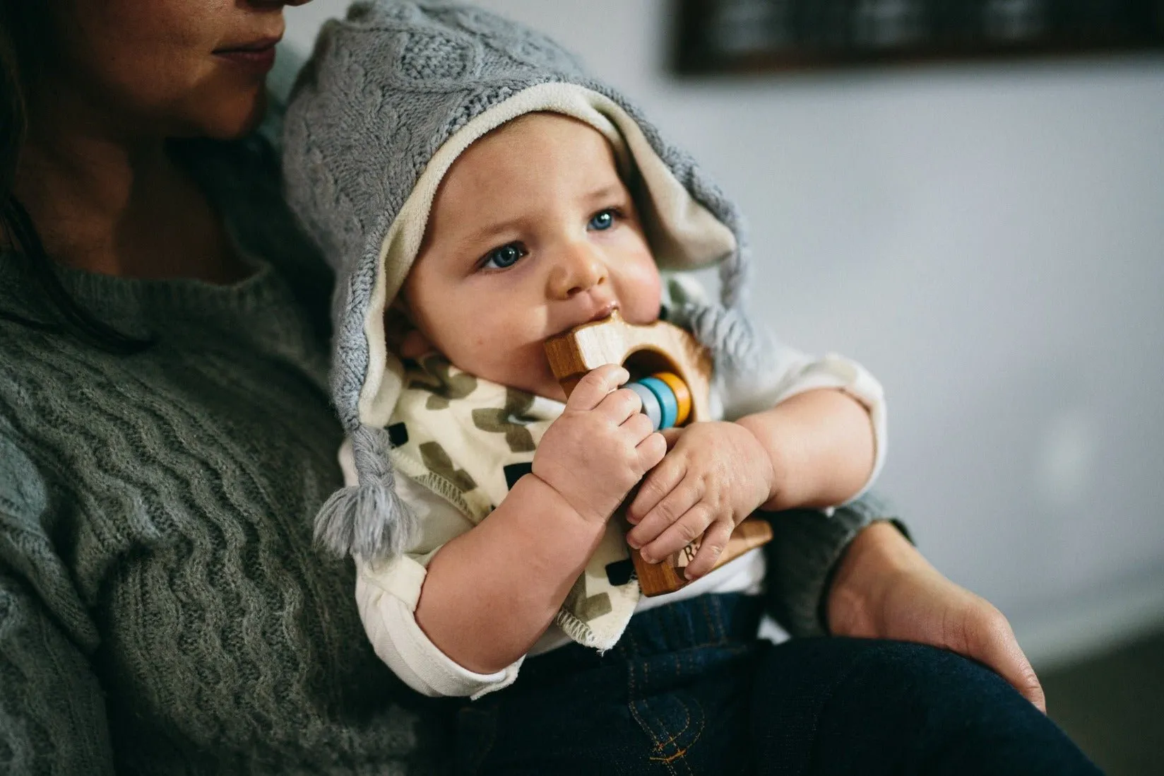 Minnesota Wooden Baby Rattle™