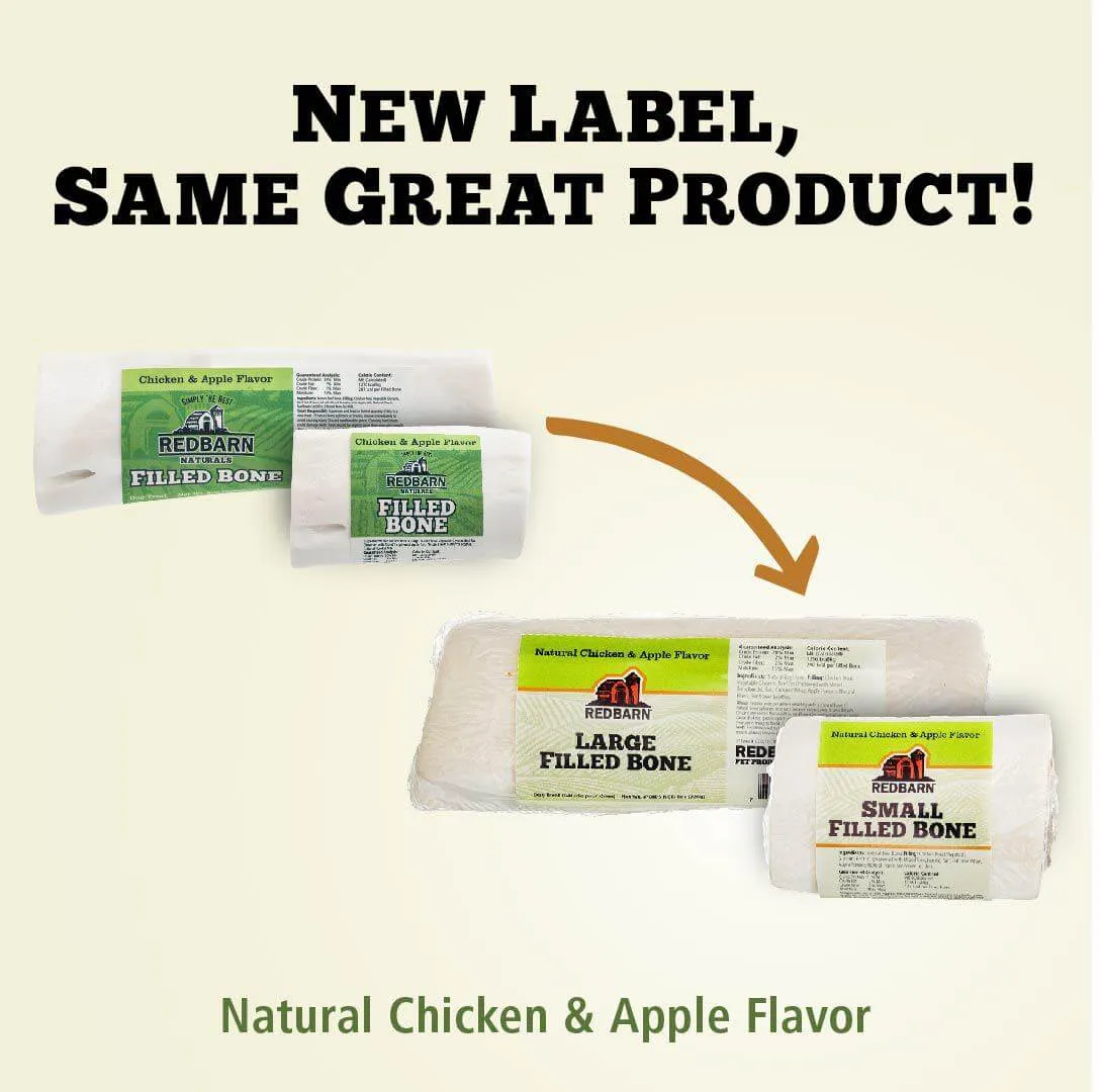 Natural Filled Bone Chicken & Apple Flavor