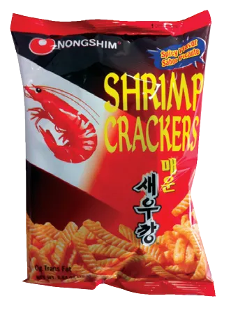 Nong Shim Korea Shrimp Flavoured Cracker (Hot & Spicy)