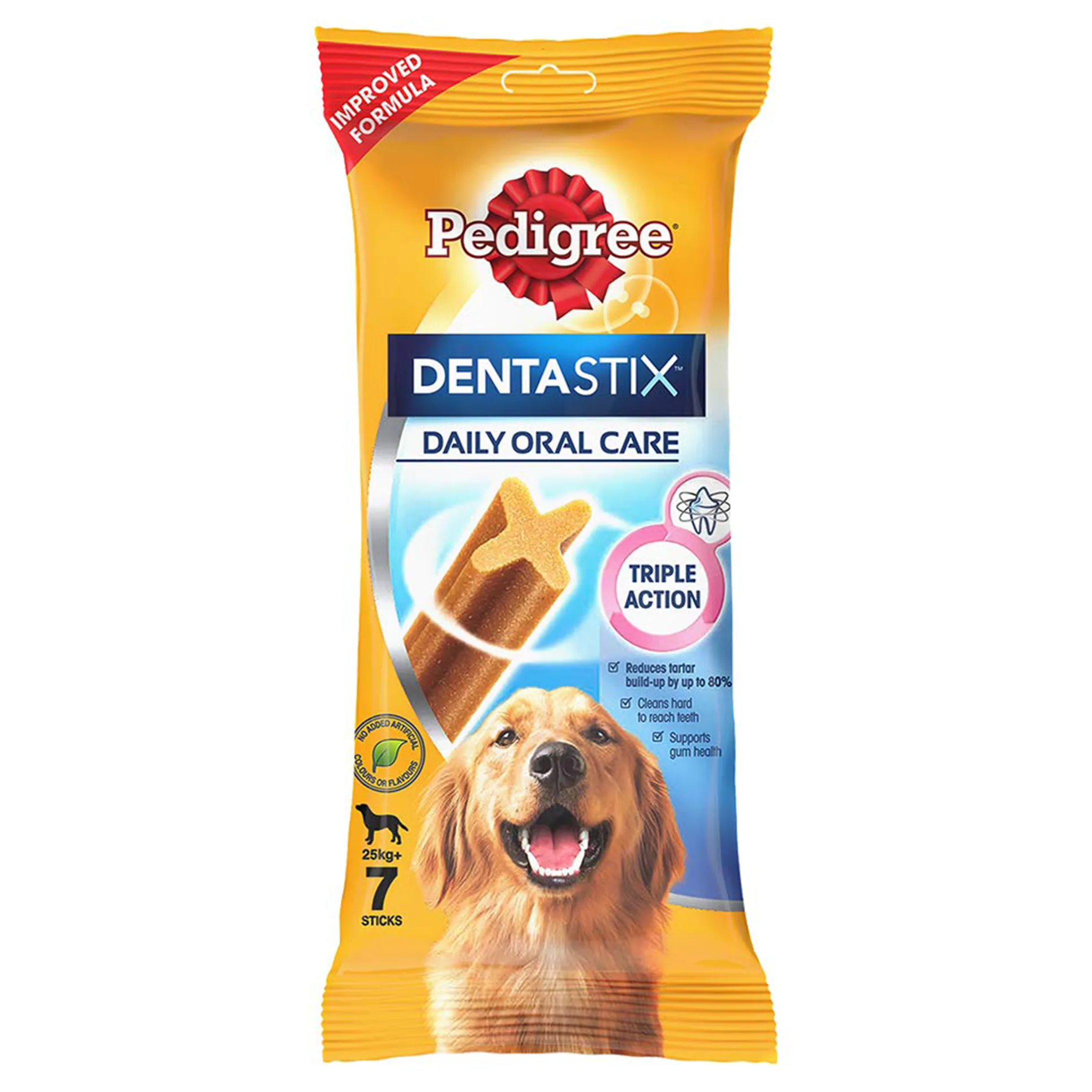 Pedigree Dentastix - Daily Oral Care - 7 Sticks - Large 25 kg