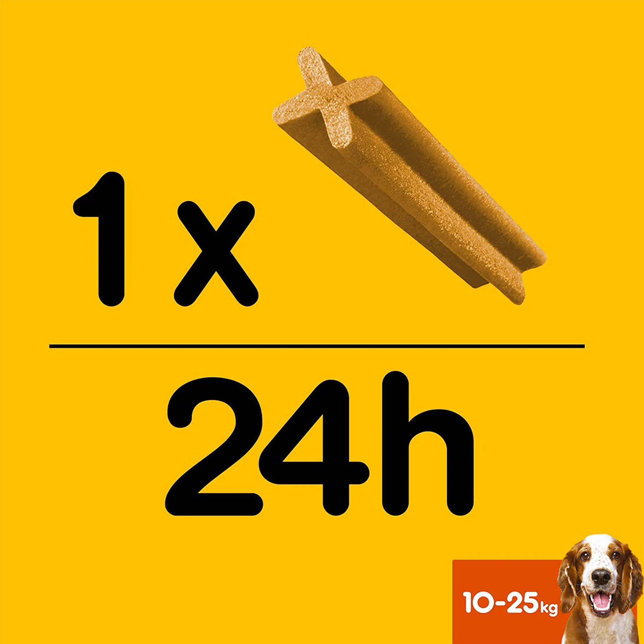 Pedigree Dentastix - Daily Oral Care - 7 Sticks - Medium 10-25kg