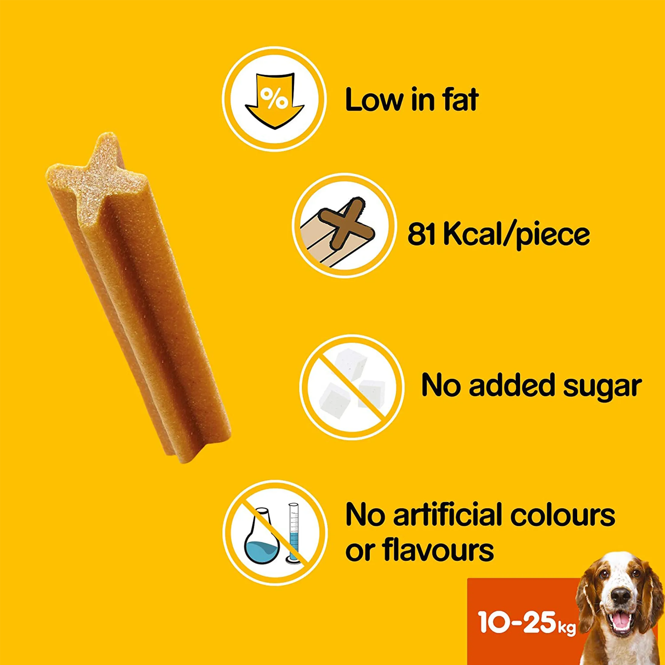 Pedigree Dentastix - Daily Oral Care - 7 Sticks - Medium 10-25kg