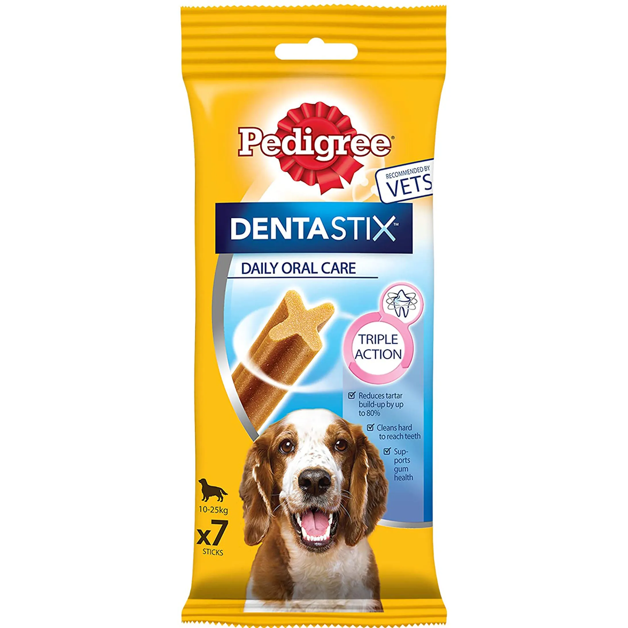 Pedigree Dentastix - Daily Oral Care - 7 Sticks - Medium 10-25kg