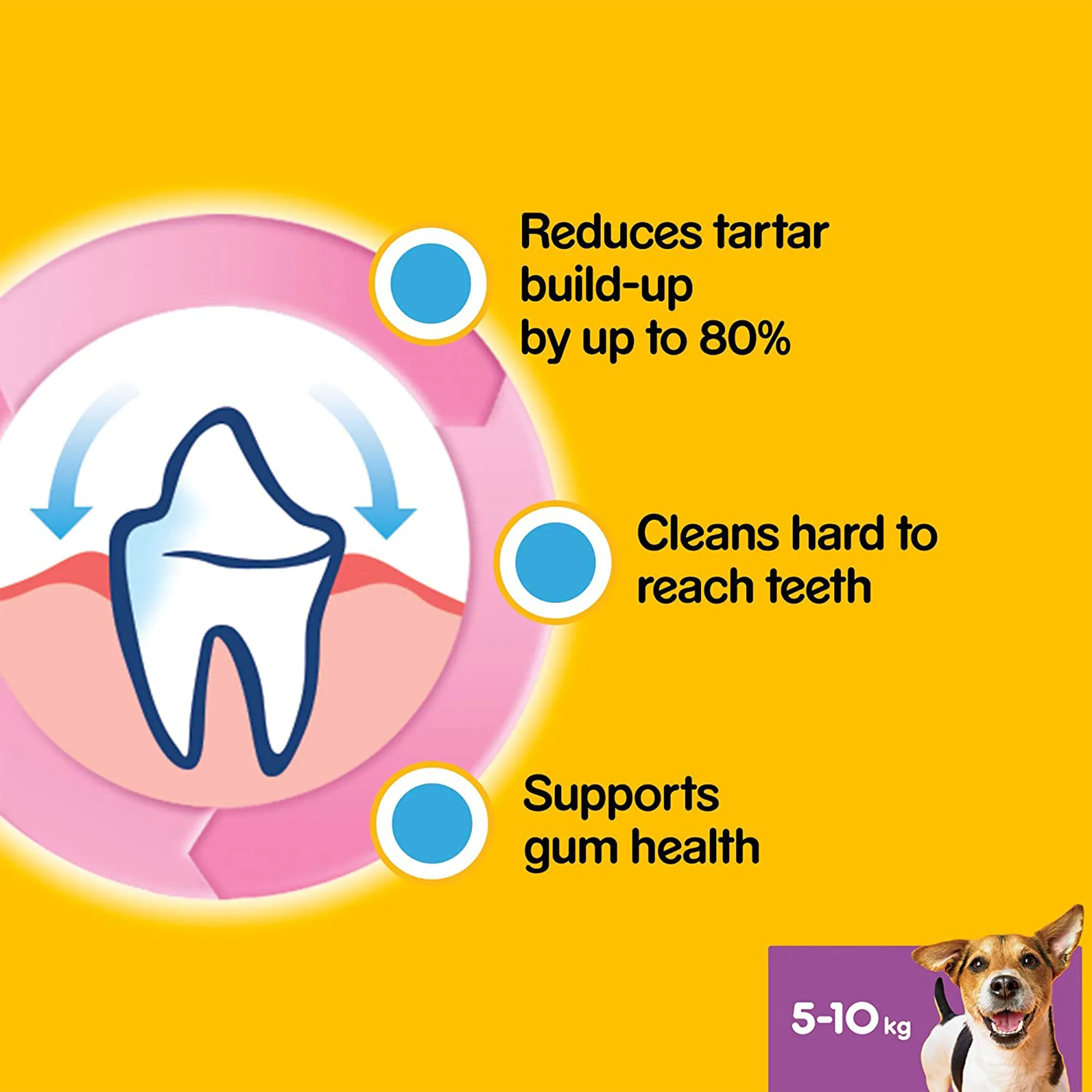 Pedigree Dentastix - Daily Oral Care - 7 Sticks - Small 5-10kg