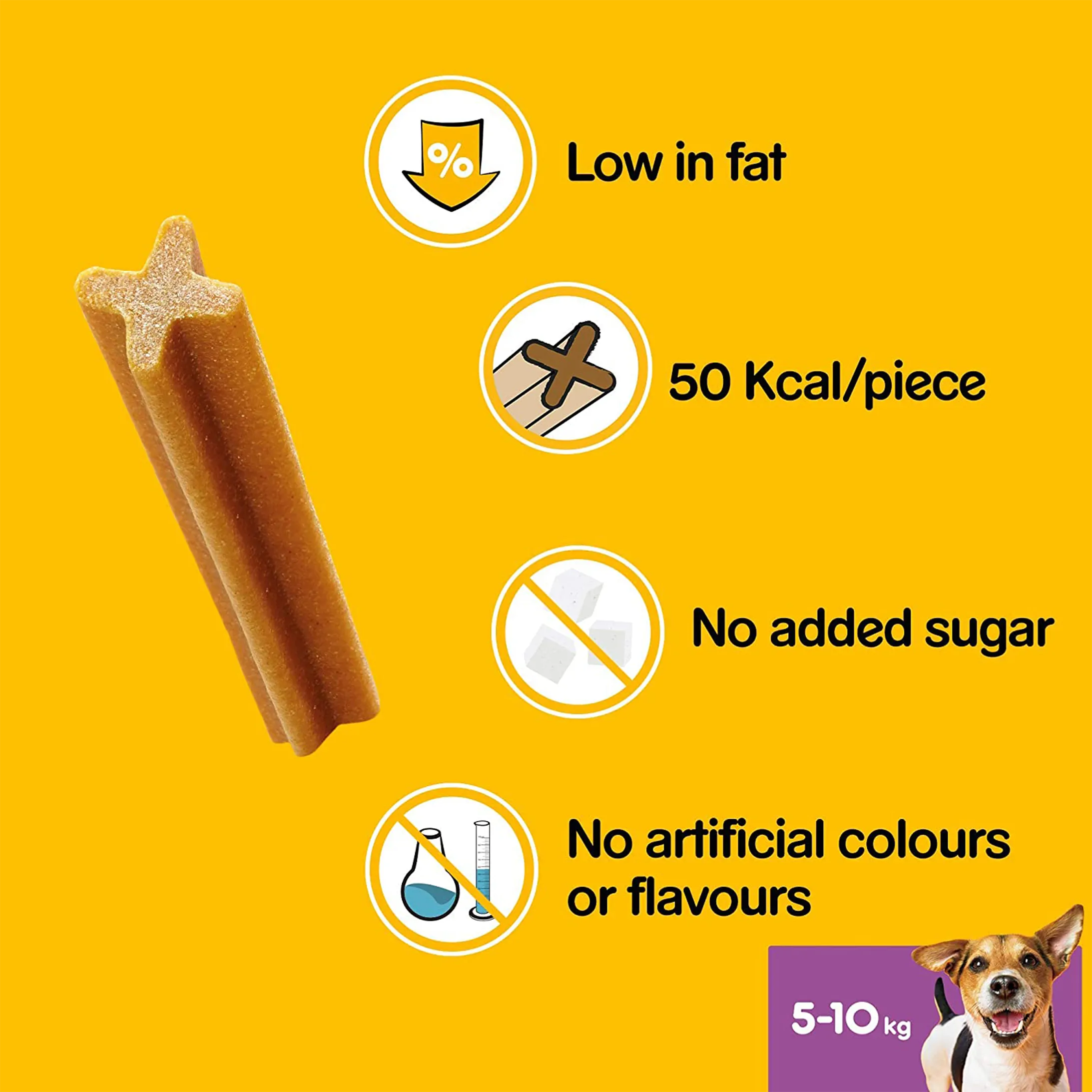 Pedigree Dentastix - Daily Oral Care - 7 Sticks - Small 5-10kg