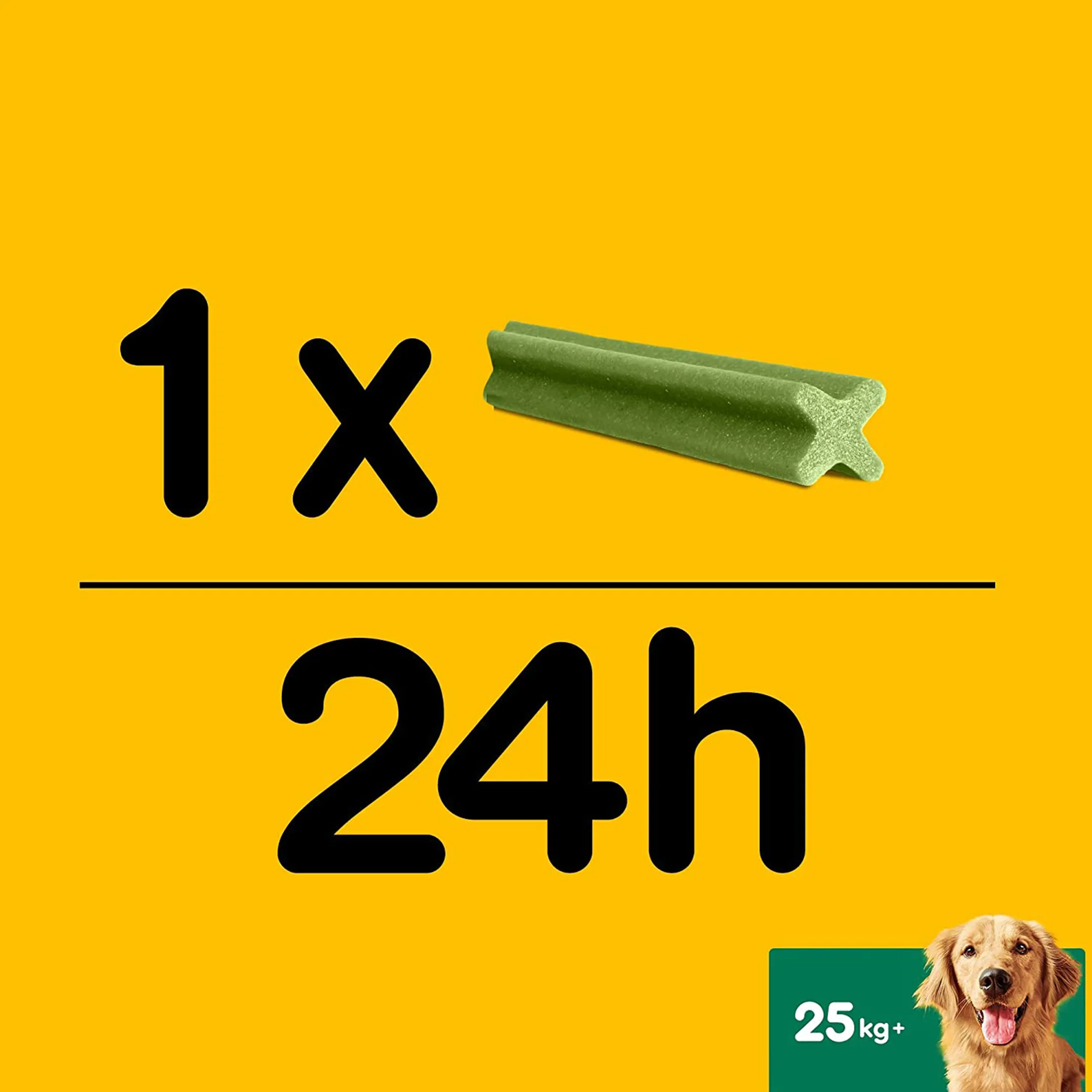 Pedigree Dentastix Fresh - Daily Dental Care Chews Small Dog 25 kg - 7 Sticks