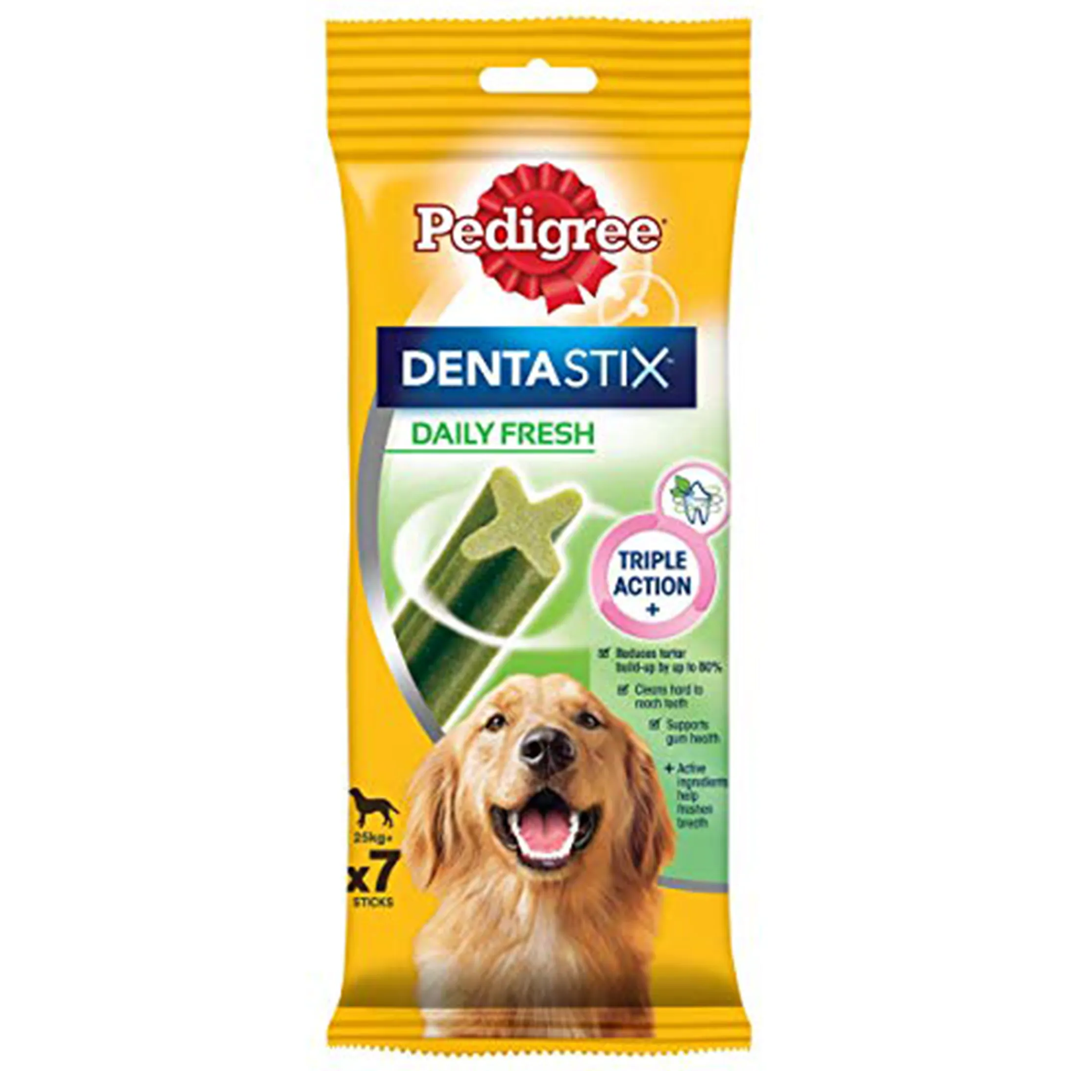 Pedigree Dentastix Fresh - Daily Dental Care Chews Small Dog 25 kg - 7 Sticks