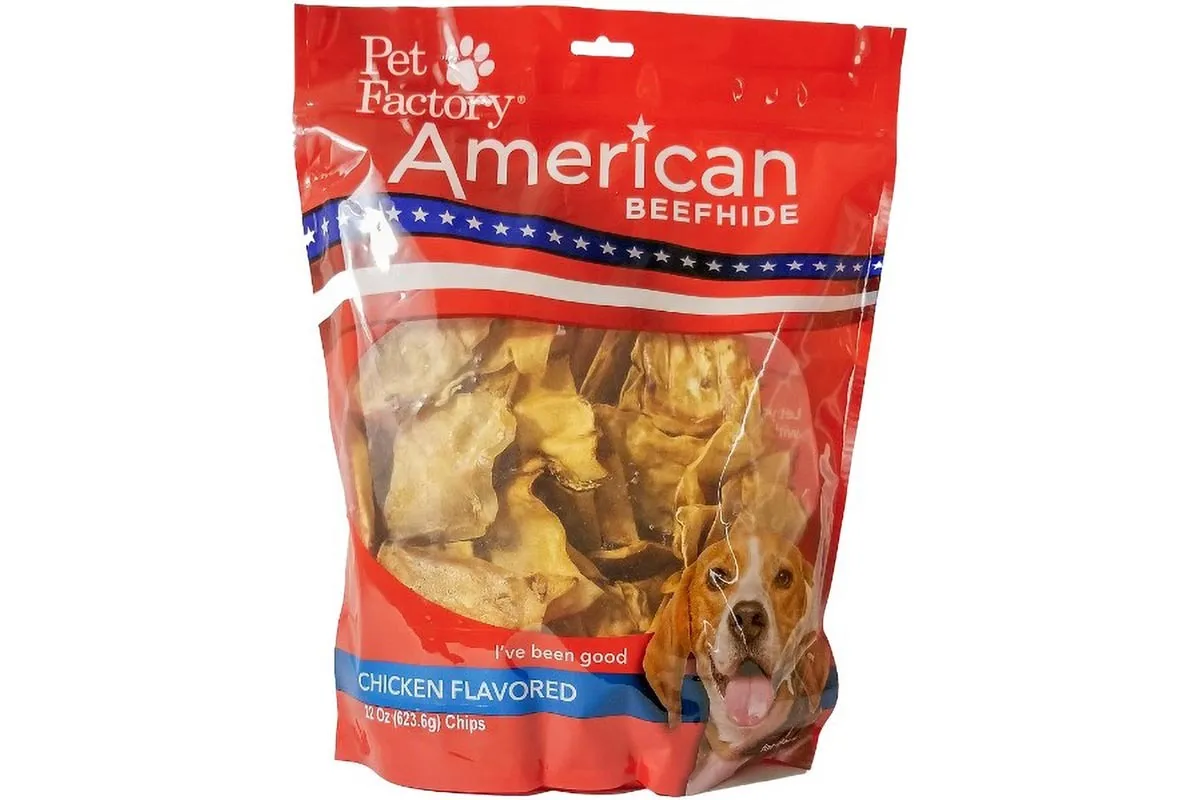 Pet Factory - American Beefhide 5" Chips Flavored Dog Treats