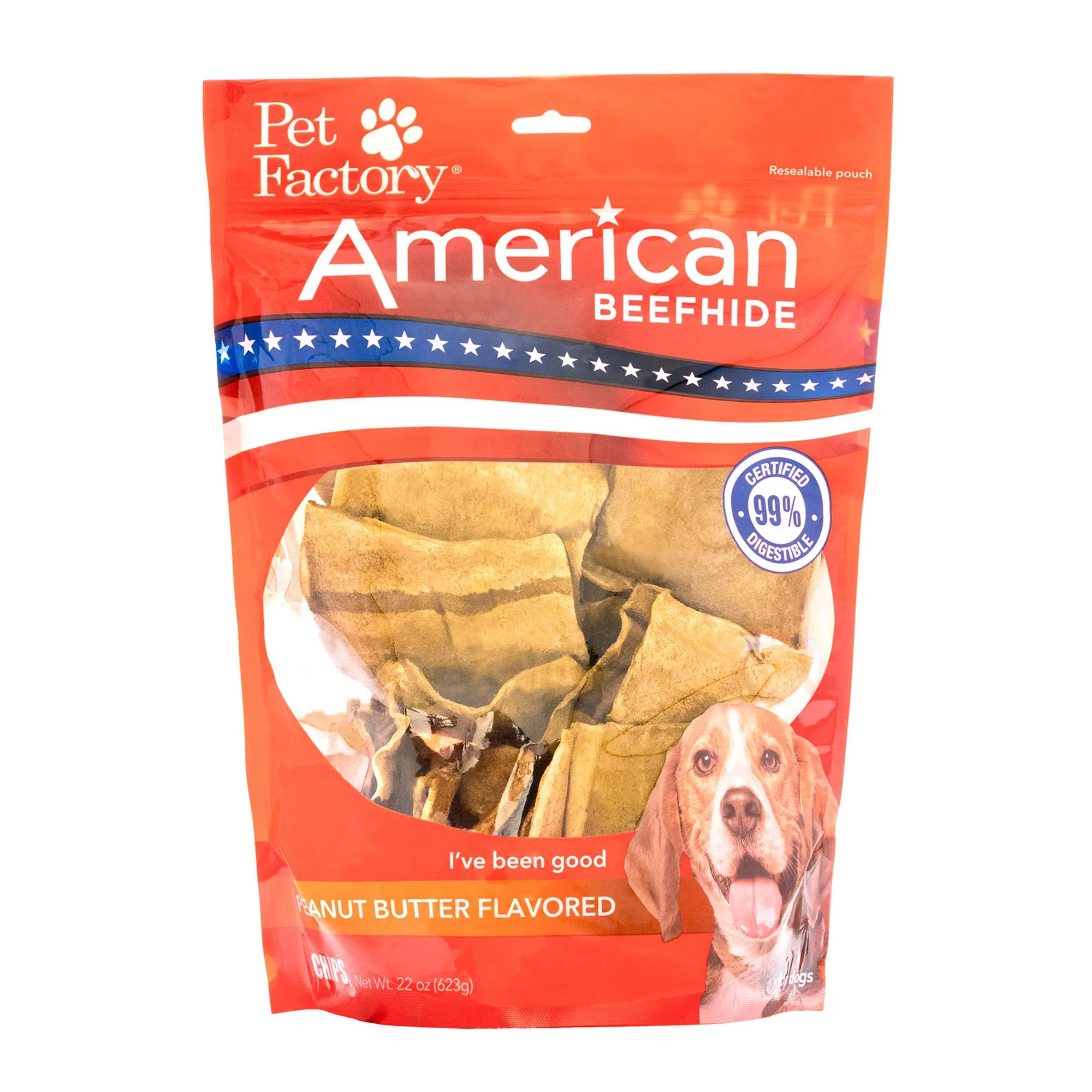 Pet Factory - American Beefhide 5" Chips Flavored Dog Treats