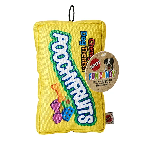 Poochy Fruits Candy Dog Toy