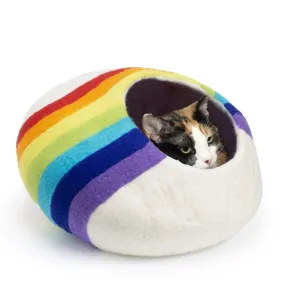 Rainbow Eco Kitty Cave