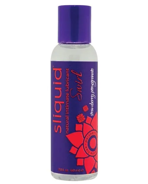 Sliquid Swirl Flavored Natural Lubricant - 2 Oz