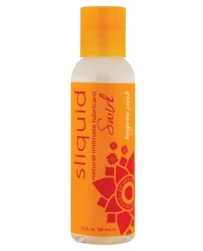 Sliquid Swirl Flavored Natural Lubricant - 2 Oz