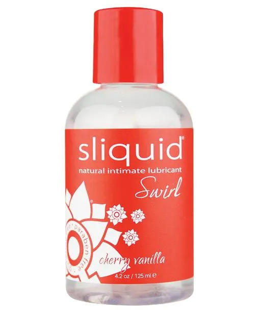 Sliquid Swirl Flavored Natural Lubricant - 4.2 Oz